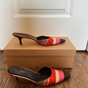 Kate Spade Women's Multicolor Kitten Heels